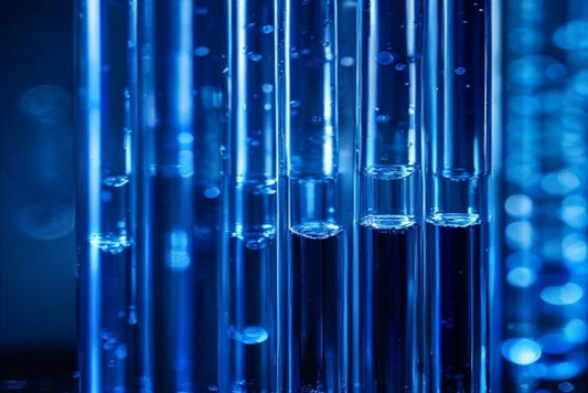 HPLC chromatography equipment used for peptide purity testing in a professional laboratory