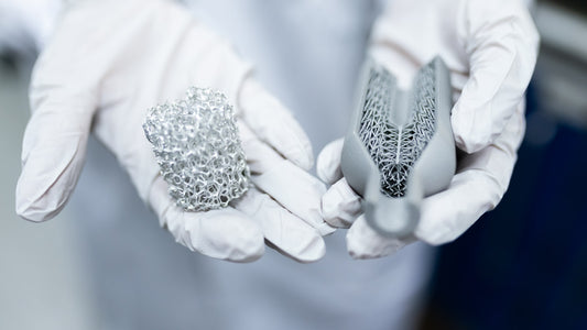 Laboratory scientist examining research chemical samples under controlled conditions
