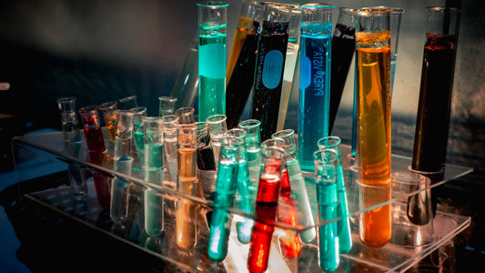 Chemistry laboratory with research equipment for semaglutide analysis